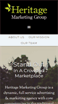 Mobile Screenshot of heritageads.com